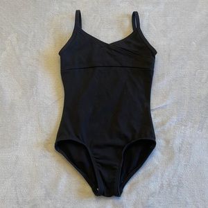 Black Leotard by Freestyle Danskin Size 4/5